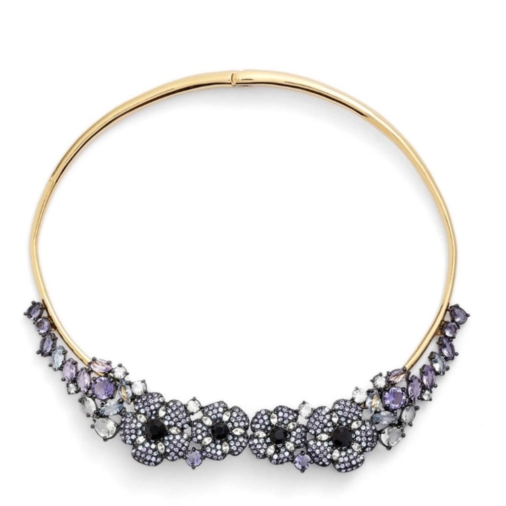 KATE SPADE Hydrangea Garden Collar Necklace - Picture 1 of 1